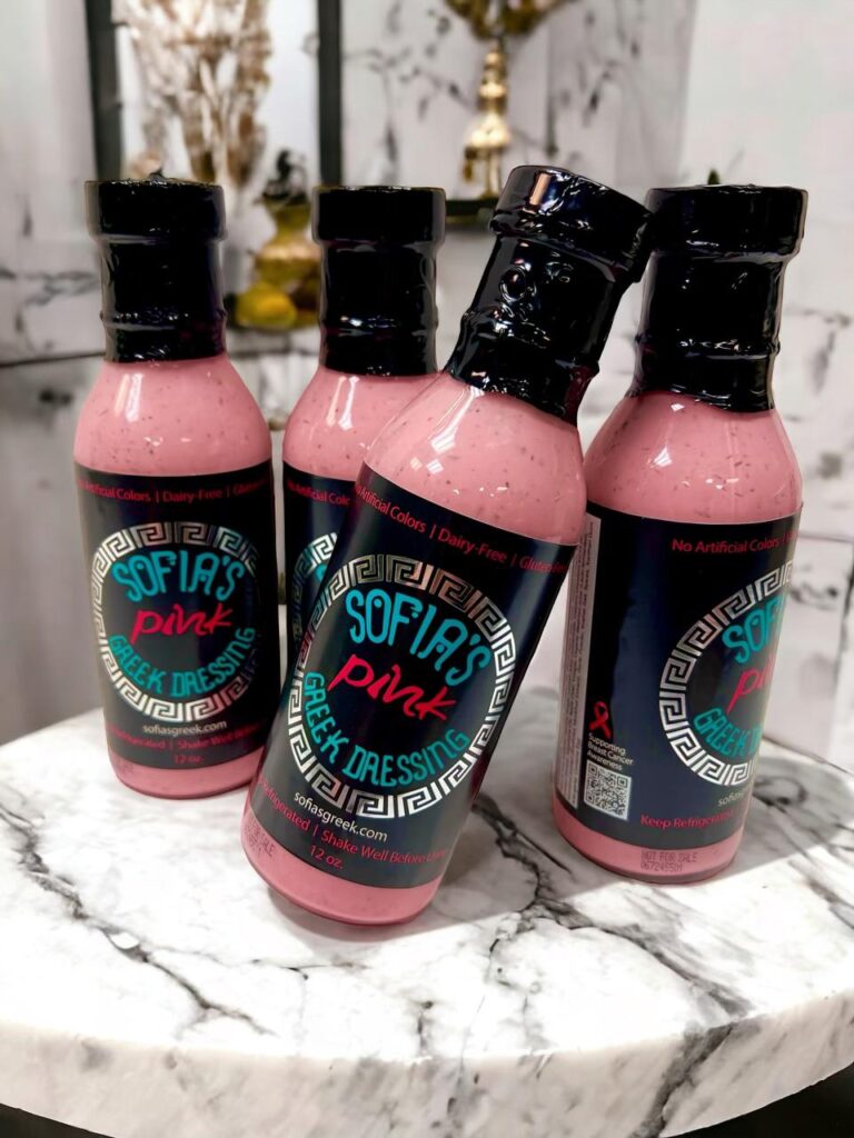 Sofia's Pink Greek Dressing 12 oz